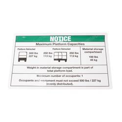 Picture of Decal - Max Capacity B+q Runabo