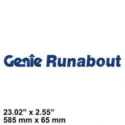 Picture of Decal - Genie Runabout