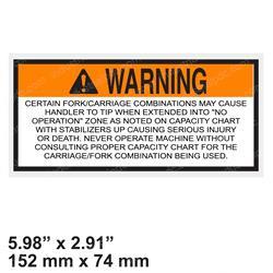 Picture of Decal - Warning