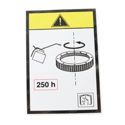 Picture of Decal - 250 H