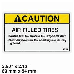 Picture of Decal - Air Filled Tire