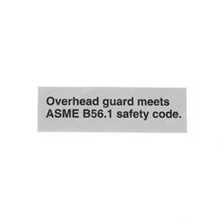 Picture of Overhead Guard Decal