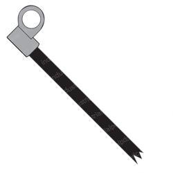 Picture of Leadhead - 1/0 Blk 5 Ft Offset