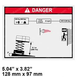 Picture of Decal - Load Height Danger