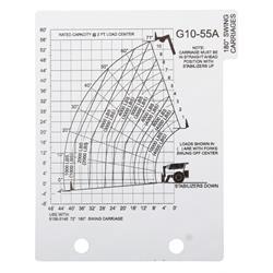Picture of Load Chart - G10-55a