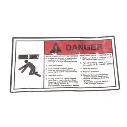 Picture of Danger Strut Decal