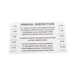 Picture of Generic Annual Insp. Decal