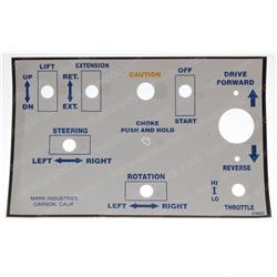 Picture of Decal - Boom Aerial Control