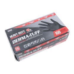 Powder-Free Nitrile Gloves Black, Box of 100 - XX Large SY1223116