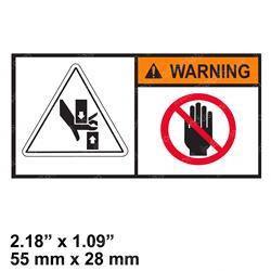 Picture of Decal - Finger Crush Warning
