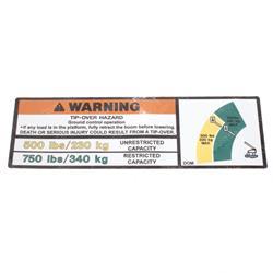 Picture of Decal - 750#/500# Capacity(dom)