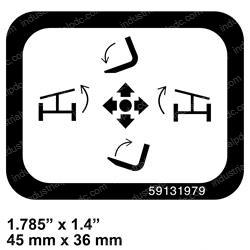 Picture of Decal- Rear Controller