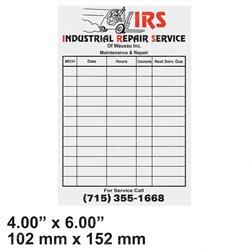 Picture of Decal - Custom Irs