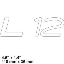 Picture of Decal - L12