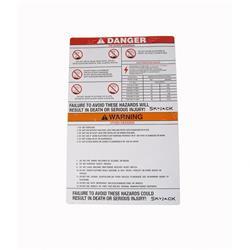 Picture of Decal - Warning/Danger/Caution