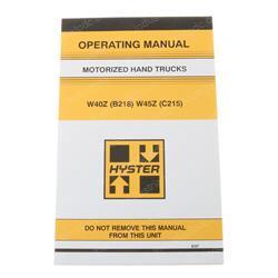 Picture of Operators Manuals