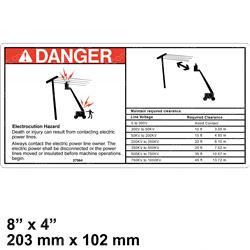 Picture of Decal - Danger Elec.hazard