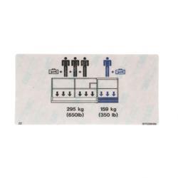 Picture of Decal - 650lb/295 Kg Capacity