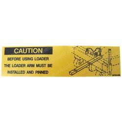 Picture of Decal - Ul20 Loader Operation