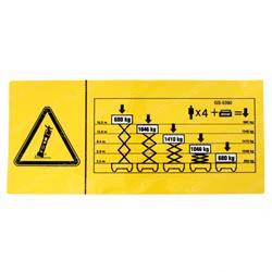 Picture of Decal - Danger Maxcap Ce Gs5390