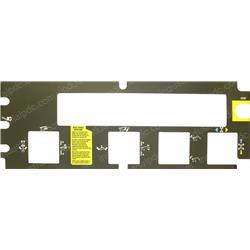 Picture of Decal Platform Control Panel