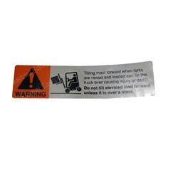 CROWN CR069016 WARNING TILT FORWARD