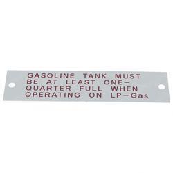 Picture of Plate - Caution