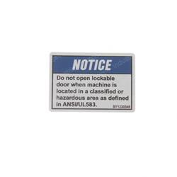 Picture of Decal - Ansi Ul583