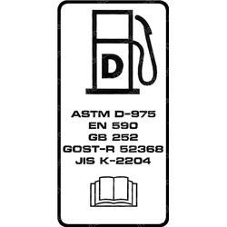 Picture of Decal Diesal Fuel