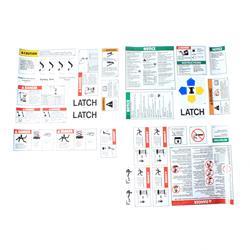 Picture of Decal Kit Safety/Instr Gs68