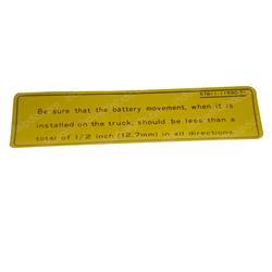 Picture of Plate - Indicator