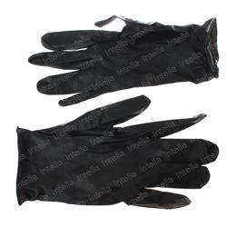 Powder-Free Nitrile Gloves Black, Box of 100 - Medium SY1223113