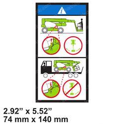 Picture of Decal - Slew Pin Position