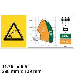 Picture of Decal Danger Max Load S60hcsym