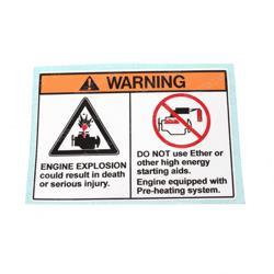 Picture of Decal - Ether Warning