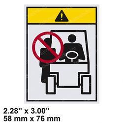 Picture of Decal - No Riders