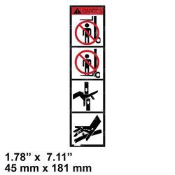 Picture of Decal - Forklift Hazard