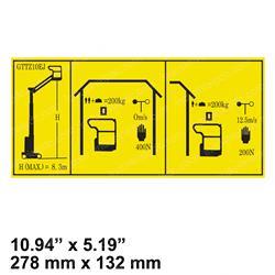 Picture of Decal - Use Conditions