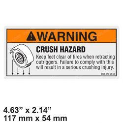 Picture of Decal - Outrigger Crushing