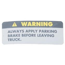 Picture of Decal-Brake