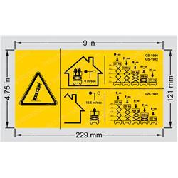 Picture of Decal - Max Cap Ce Gs-1932