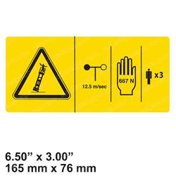 Picture of Decal - Danger Side Force 2646