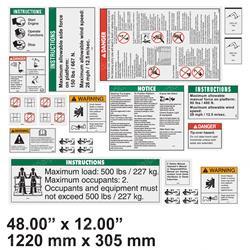 Picture of Decal Kit,plat,s40/60/80,serv