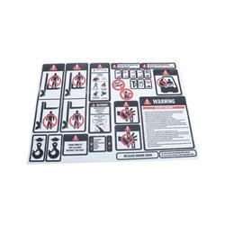 Doosan 04062807 - decal kit, forklift (eng)