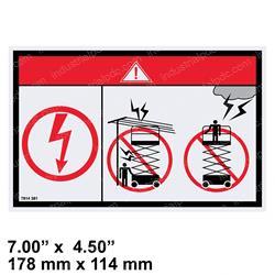 Picture of Decal - Elect. Hazard