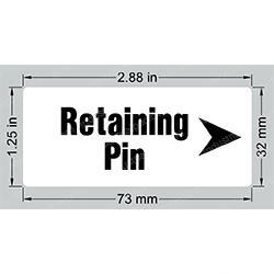 Picture of Decal Lock Pin