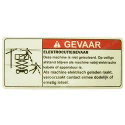 Picture of Decal - Danger Elect.hazard