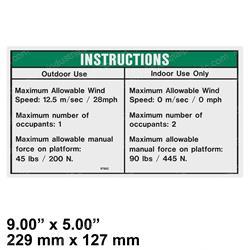 Picture of Decal Notice Side Frc Aus