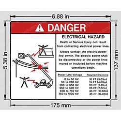 Picture of Decal - Elect Hazard