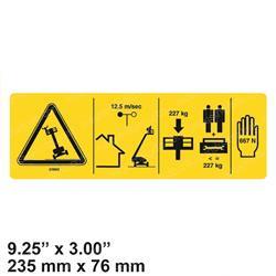 Picture of Decal-Tip-Over Hazard-Ansi